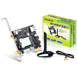 image produit Gigabyte PCI-E BT5/WiFi AC - GC-WB1733D-I Cybertek