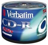 Verbatim CDR 80min cert. 48X (spindle de 50) - 0