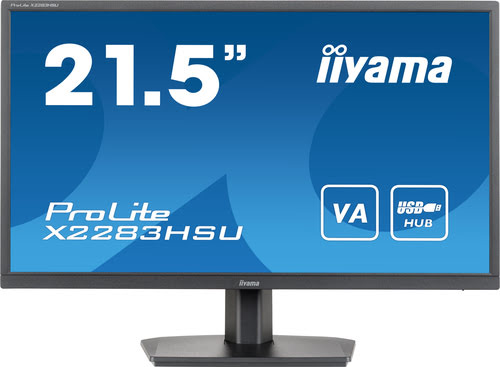 image produit Iiyama PROLITE X2283HSU-B1 - 21.5"FHD/75Hz/1ms/VA/HDMI/DP Cybertek