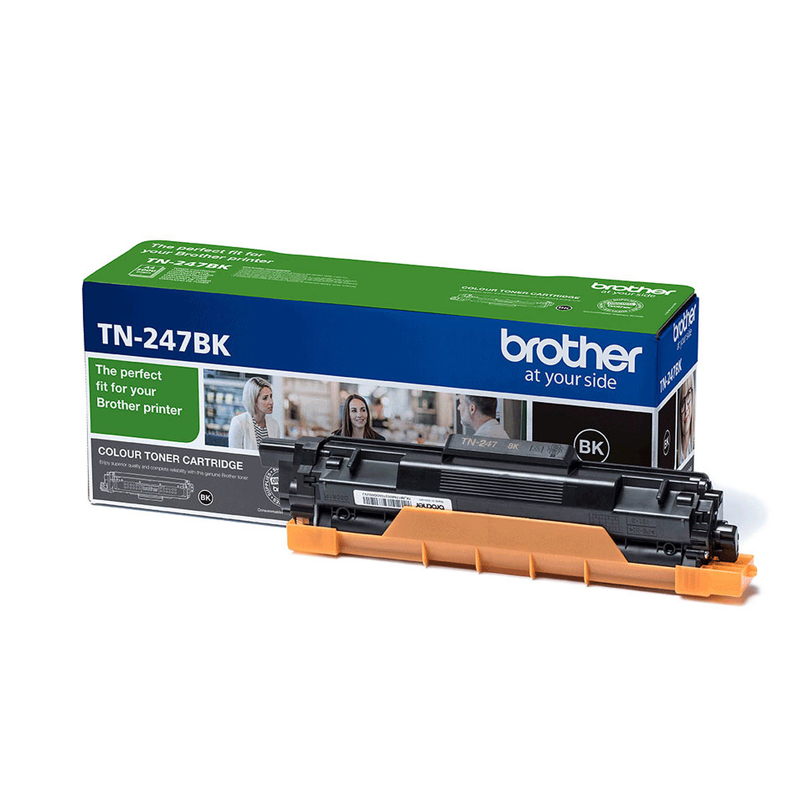 Toner Noir TN-247BK 3000 pages - TN247BK pour imprimante Laser Brother - 0