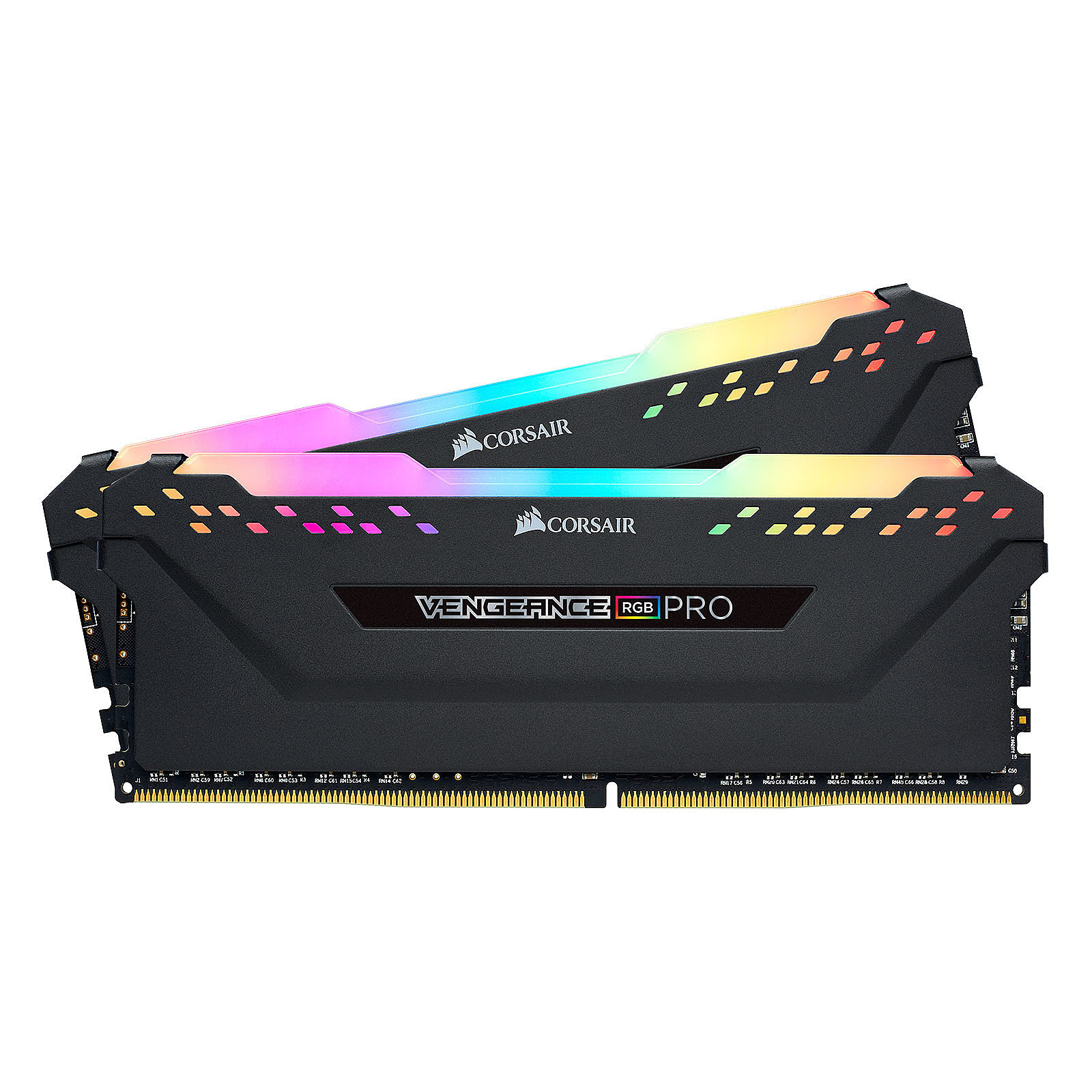 Corsair Vengeance RGB Pro 32Go (2x16Go) DDR4 3600MHz - Mémoire PC Corsair sur Cybertek.fr - 3