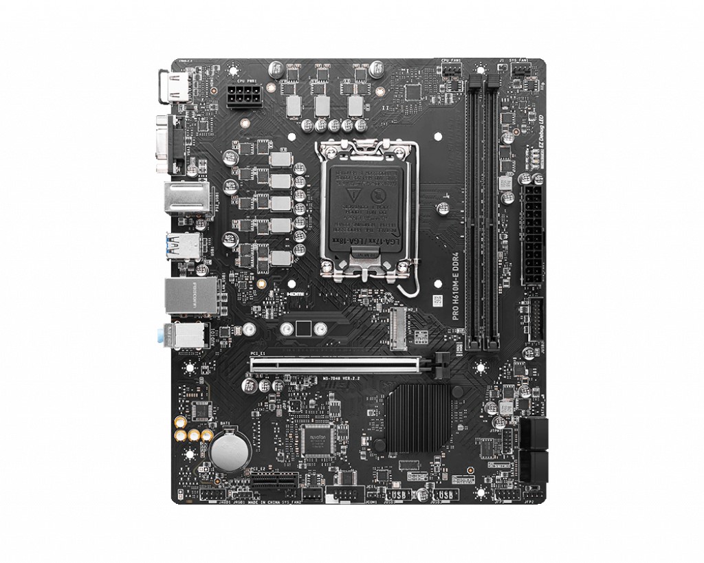 MSI PRO H610M-E DDR4 Micro-ATX  - Carte mère MSI - Cybertek.fr - 1