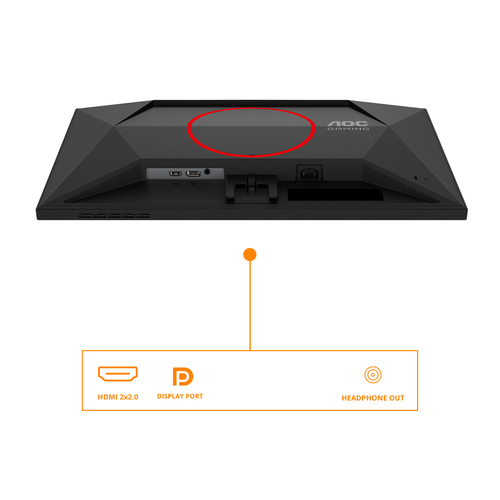 AOC 24 pouces  24G4HRE - Ecran PC AOC - Cybertek.fr - 1