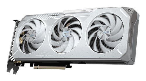 Gigabyte Radeon 9060 XT GAMING OC Ice 16Go V1 Blanc - Carte graphique - 3