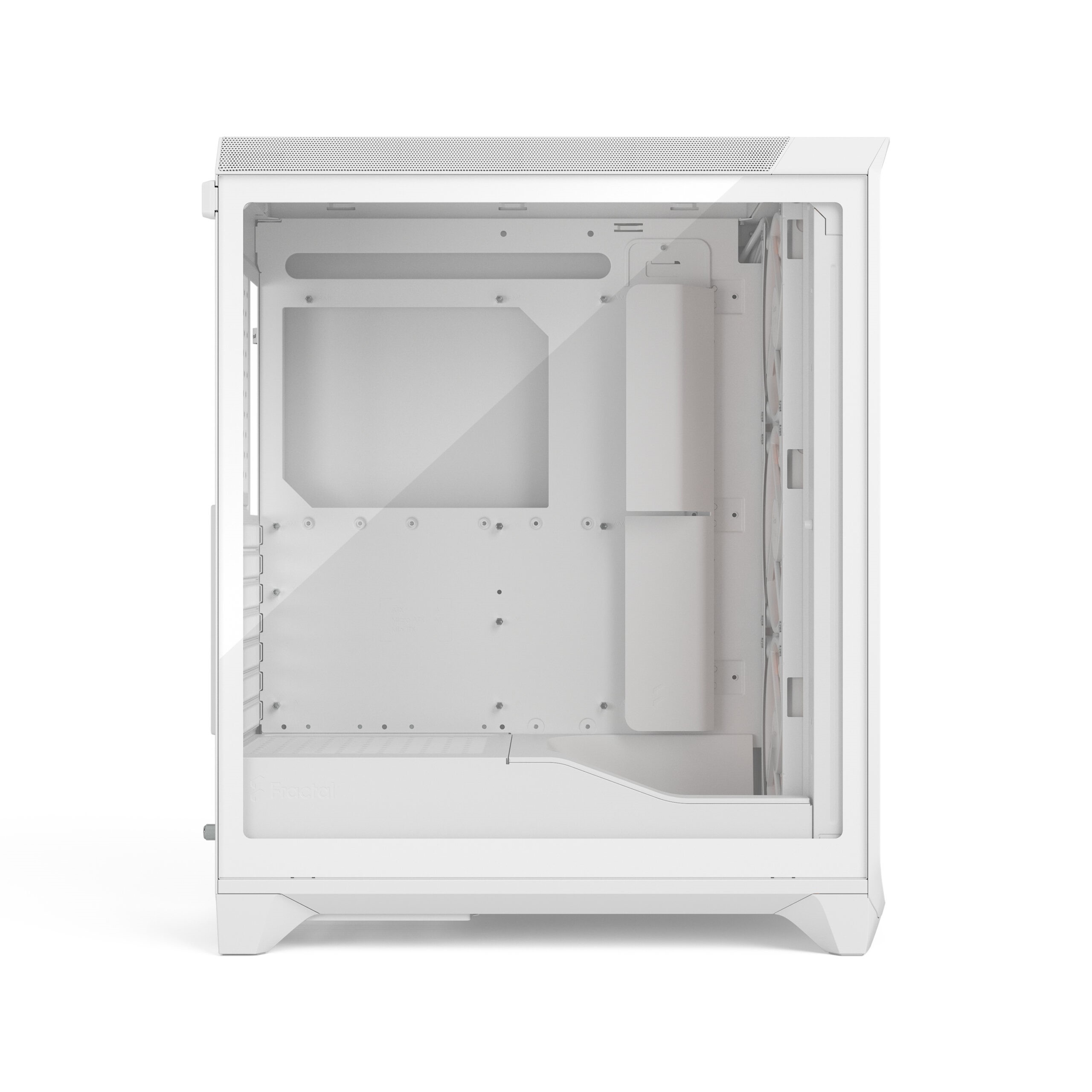 Fractal Design Meshify 3 RGB TG Clear Blanc Blanc - Boîtier PC - 5