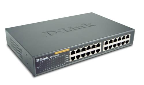 Switch D-Link 24 ports 10/100Mbps DES-1024D