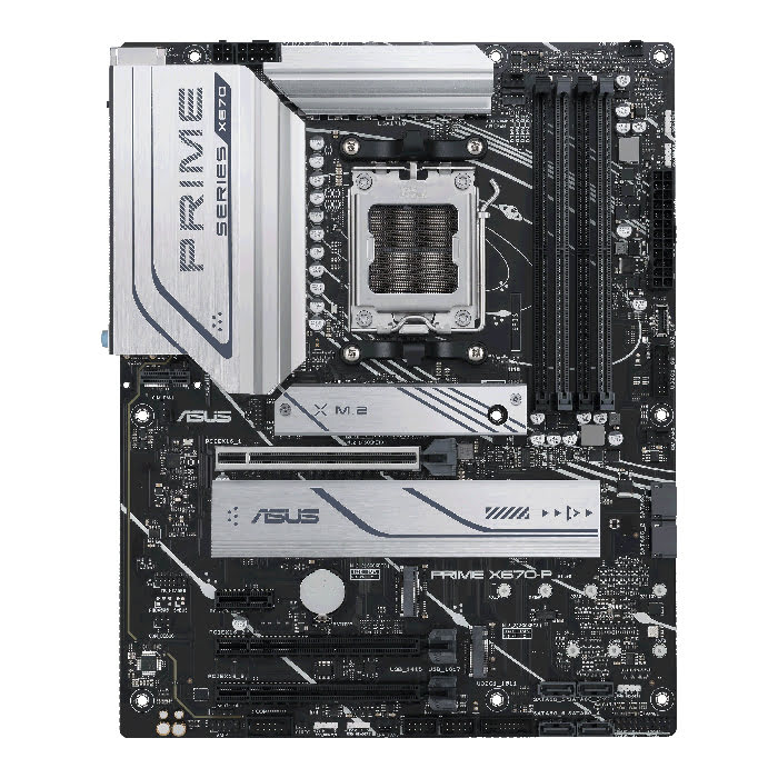 Asus PRIME X670-P ATX  - Carte mère Asus - Cybertek.fr - 1