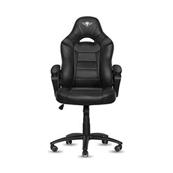 image produit Spirit Of Gamer Fighter Black - Noir/Simili Cuir Cybertek