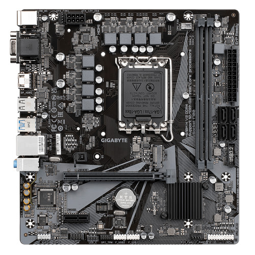 Carte mère Gigabyte H610M H V2 DDR4 - H610/LGA1700/DDR4/mATX