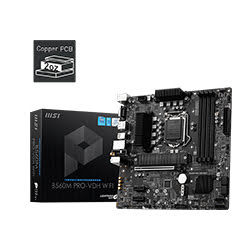 MSI B560M PRO-VDH WiFi - B560/LGA1200/mATX