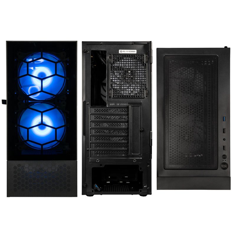 Kolink Observatory MX Glass ARGB Noir Noir - Boîtier PC Kolink - 3