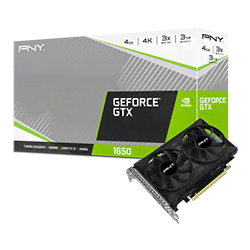 PNY GTX 1650 4GB D6 - GTX1650/GDDR6/4G/HDMI/DP