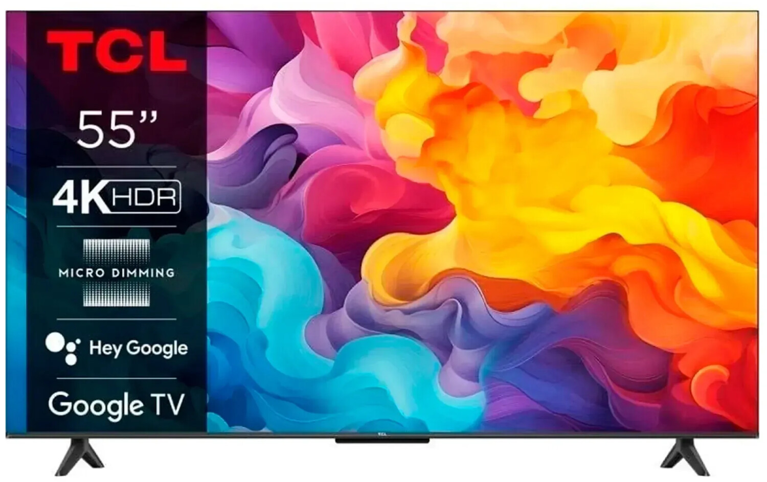 TCL 55P61B 55" LED UltraHD 4K HDR Google TV - TV TCL - Cybertek.fr - 2