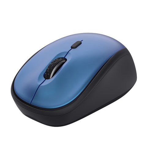 SOURIS – BUREAUTIQUE – LOGITECH – M190 – NOIR/BLEU – Cybertech