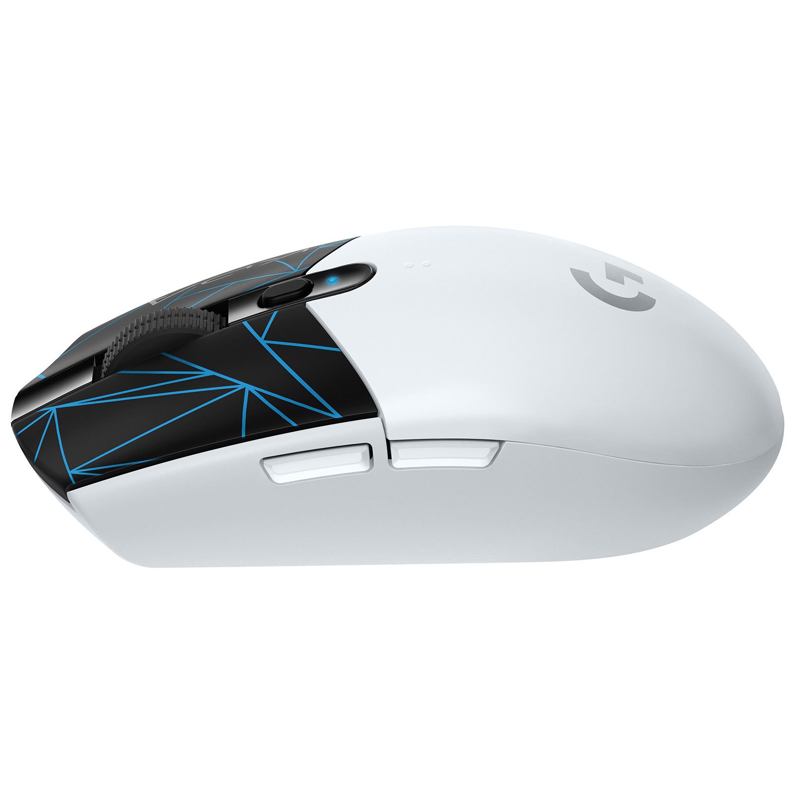 Souris gaming sans fil logitech g305 k da lightspeed blanc et noir  5099206093805 - Conforama