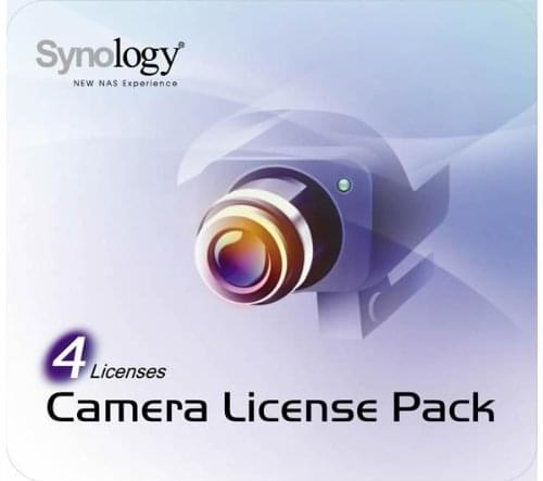 Synology Pack 4 licences pour caméras - Serveur NAS Synology - 0