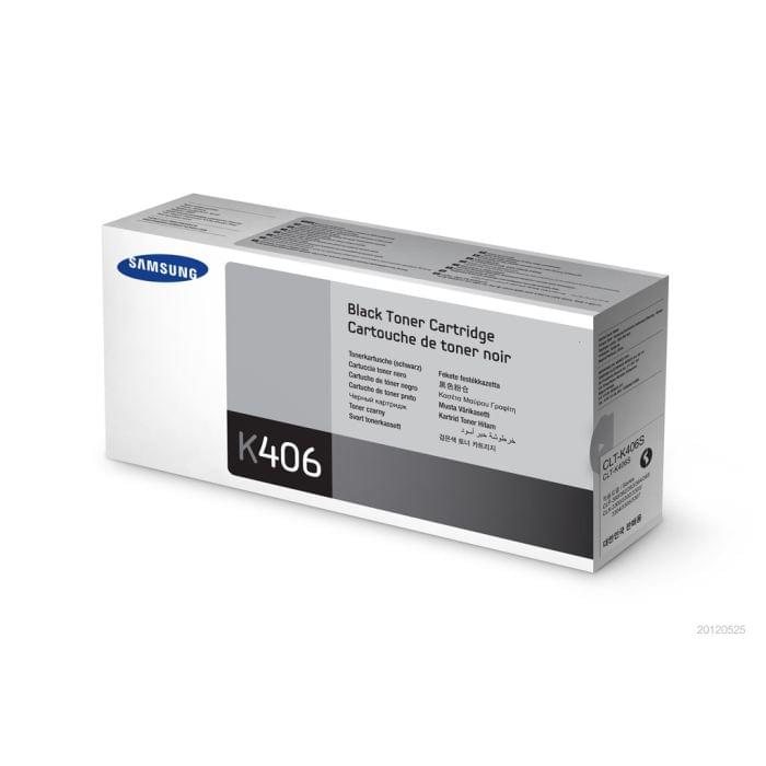 Toner CLT-K406S Noir pour imprimante Laser Samsung - 0