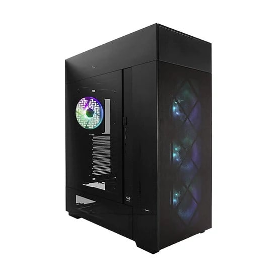 In Win MODFREE Deluxe edition ARGB Noir-GT/Ss Alim/E-ATX Noir - Boîtier PC - 0