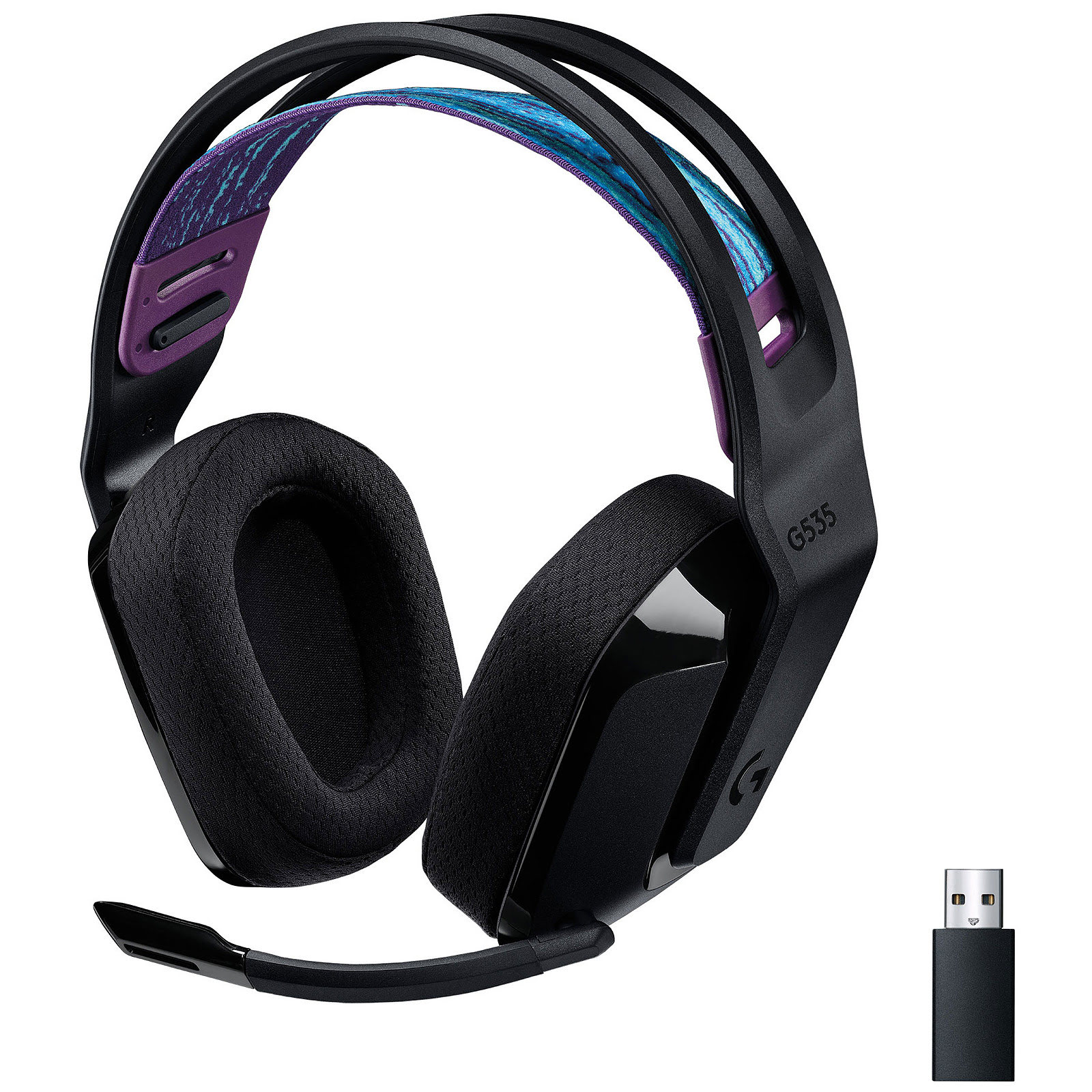 Logitech G535 Lightspeed Sans-Fil 7.1 Surround - Micro-casque