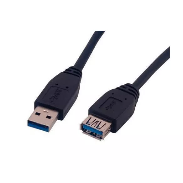 Connectique PC MCL Samar Rallonge USB 3.0 A Femelle / Micro USB B Mâle OTG - 1m Cybertek