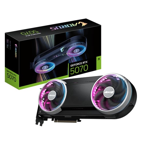 Gigabyte AORUS GeForce RTX 5070 INFINITY 12G - Carte graphique - 0