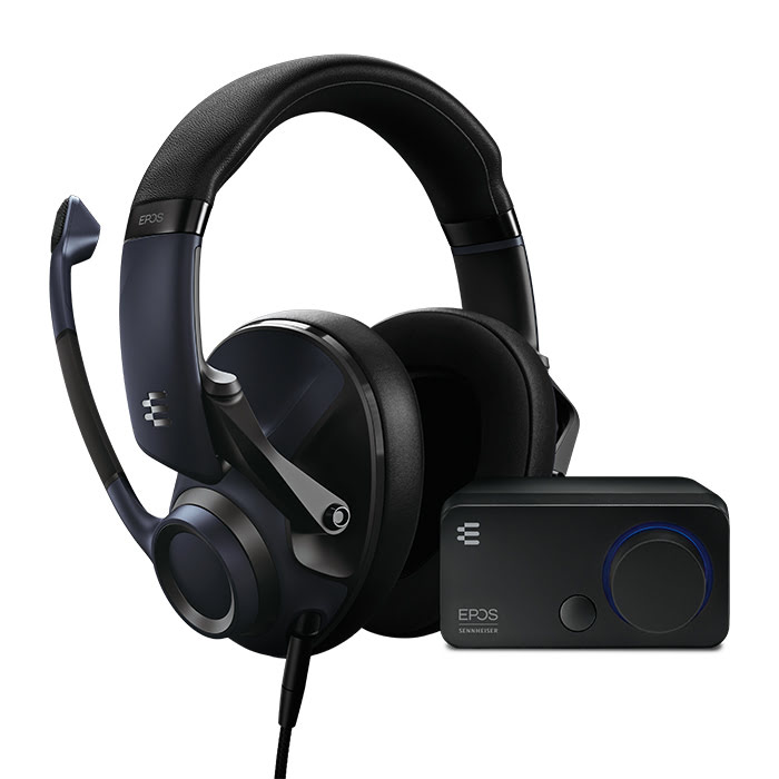 EPOS Bundle H6PRO Closed + GSX 300 -Seconde Vie-Très Bon Etat  - Micro-casque - 0