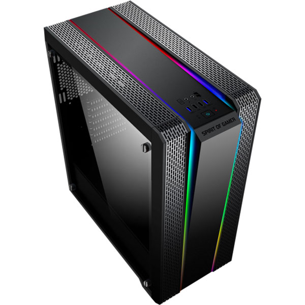 Spirit Of Gamer Clone 2 RGB Noir - Boîtier PC Spirit Of Gamer - 4