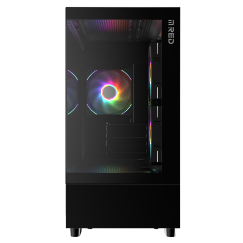 M.RED Vision Black Infinite Noir - Boîtier PC M.RED - Cybertek.fr - 1