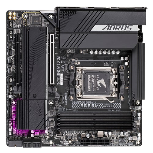 Gigabyte B650M AORUS ELITE Micro-ATX  - Carte mère Gigabyte - 2