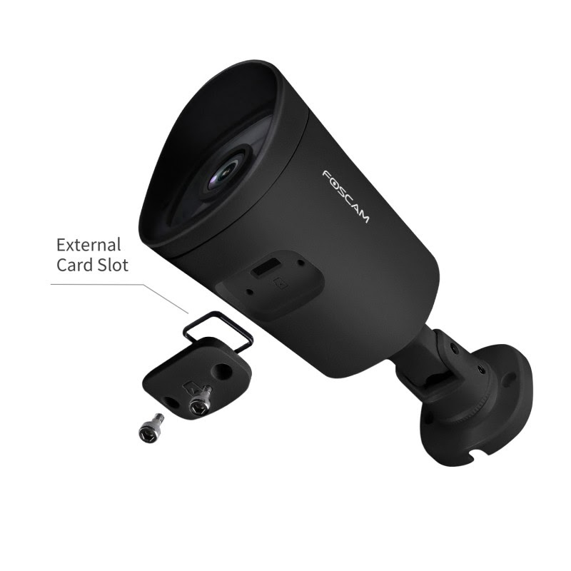 Foscam FI9902P Outdoor WiFi Bullet - 2MP/IP66/Black (FI9902P Black) - Achat / Vente Caméra réseau sur Cybertek.fr - 1