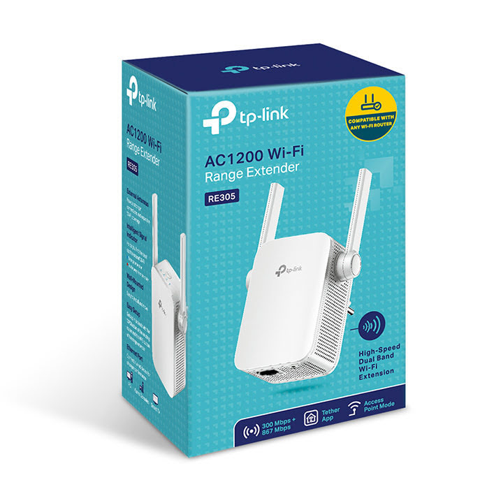 TP-Link RE305 - Répéteur WiFi AC 1200 - Cybertek.fr - 1