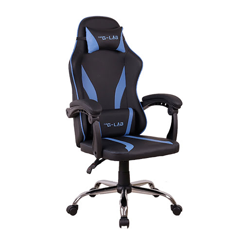 The G-LAB K-Seat Neon Noir/Bleu - Siège PC Gamer - Cybertek.fr - 1