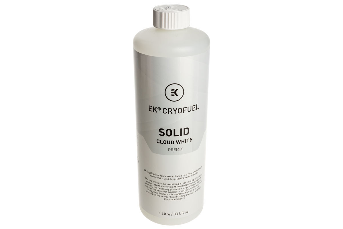 EK Water Blocks Liquide EK-CryoFuel SOLID Cloud White - 1000ml - Watercooling - 0