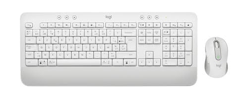 image produit Logitech MK650 Offwhite Signature - Wireless combo Cybertek