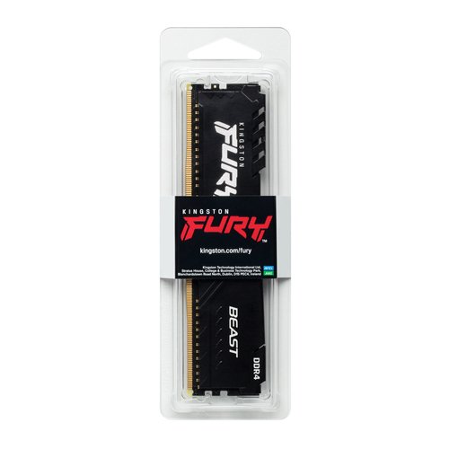 Kingston Fury Beast 16Go (1x16Go) DDR4 3200MHz - Mémoire PC Kingston sur Cybertek.fr - 4