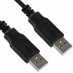 image produit   Cable USB 2.0 AA M/M Cybertek