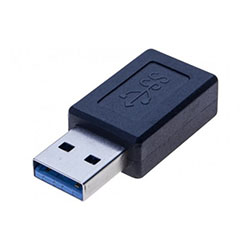 Connectique PC  Adaptateur USB Type C Femelle vers Type A Male Cybertek