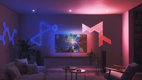 Nanoleaf Kit 4D TV Screen Mirror + Bande Led - Jusqu'à 85" (NF082K02-52LS) - Achat / Vente Objet connecté / Domotique sur Cybertek.fr - 25