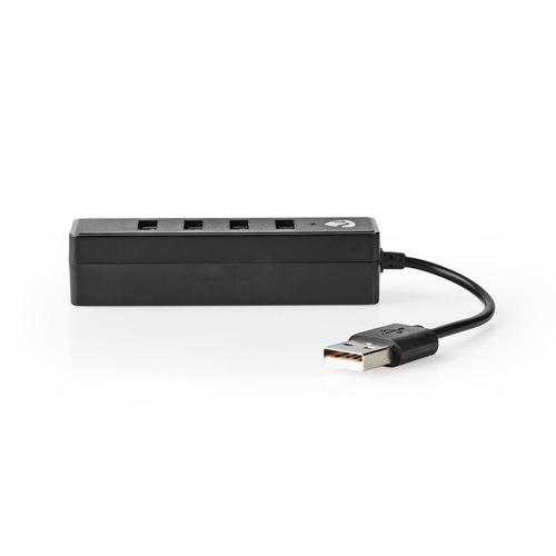 Nedis USB-A Mâle 2.0 - 4x USB A Female - 480 Mbit/s - Hub Nedis - 1