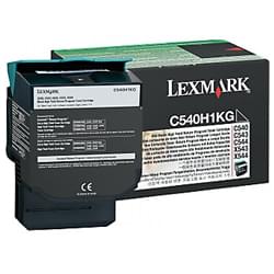 Toner Noir 2500p - C540H1KG pour imprimante Laser Lexmark - 0