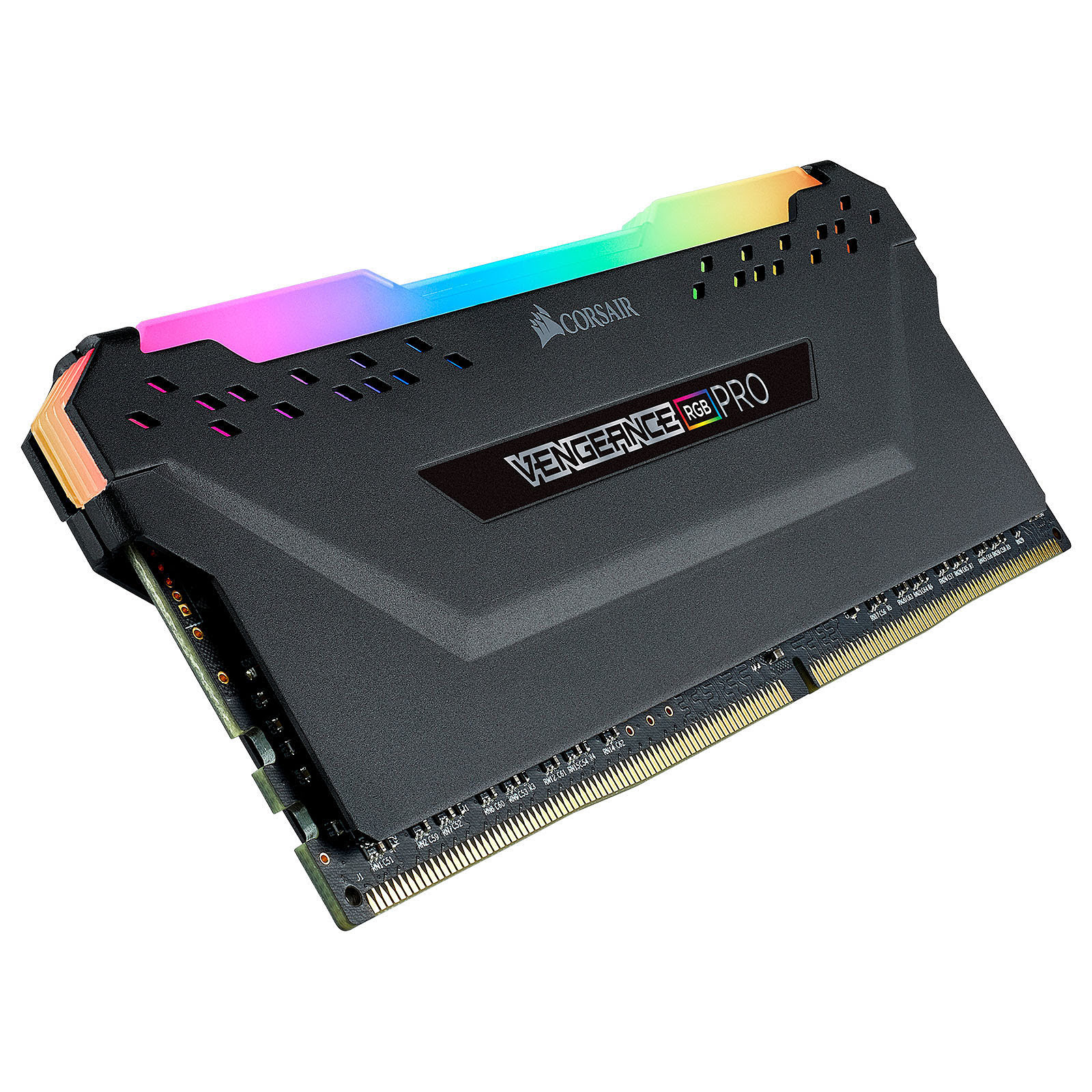 Corsair Vengeance RGB Pro 8Go (1x8Go) DDR4 3200MHz - Mémoire PC Corsair sur Cybertek.fr - 3
