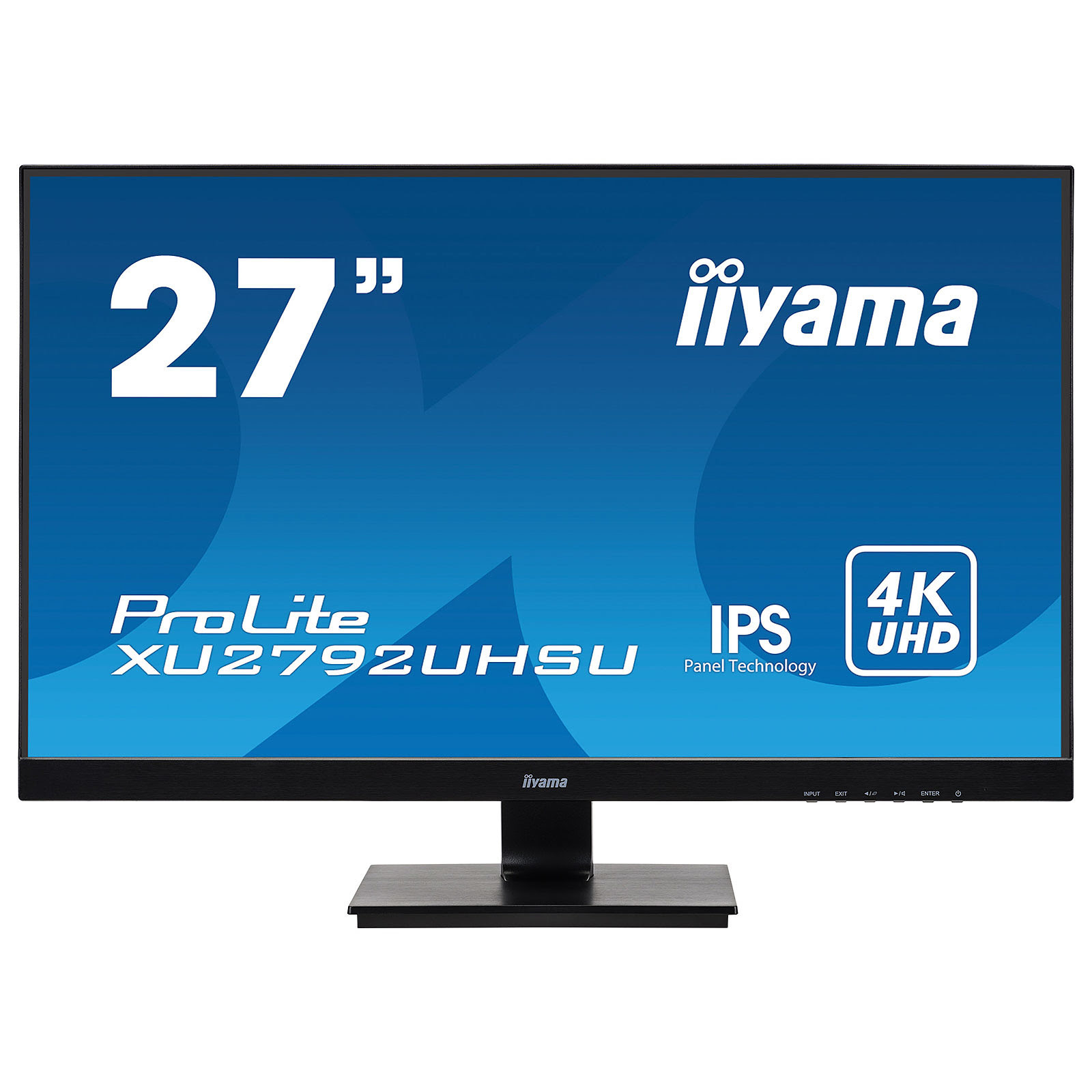 Iiyama 27"  XU2792UHSU-B1 - Ecran PC Iiyama - Cybertek.fr - 0