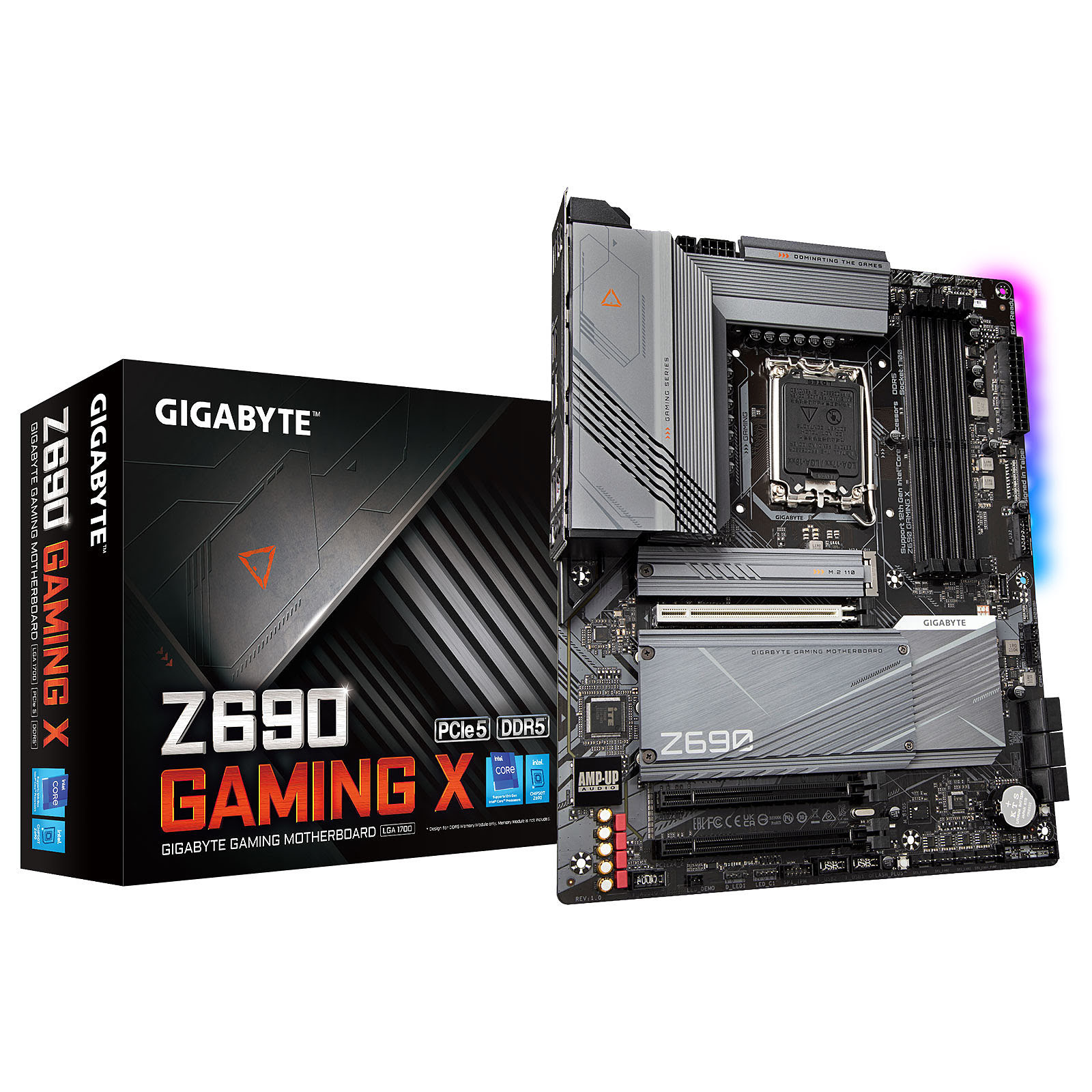 Gigabyte Z690 GAMING X ATX  - Carte mère Gigabyte - Cybertek.fr - 0