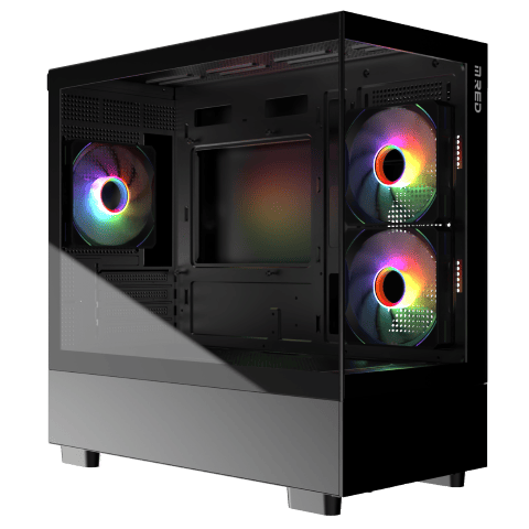 Boîtier PC M.RED Vision Black Infinite Cybertek
