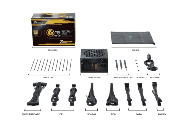 Seasonic 80+ Gold (750W) - Alimentation Seasonic - Cybertek.fr - 1