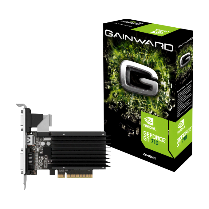 Gainward GT 710 2GB Silent FX  - Carte graphique Gainward - 0