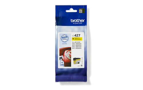 LC427Y Jaune pour imprimante Jet d'encre Brother - 0