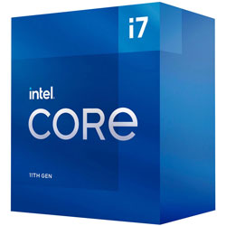image produit Intel Core i7-11700KF - 3.6GHz/16Mo/LGA1200/Ss Vent./BOX Cybertek