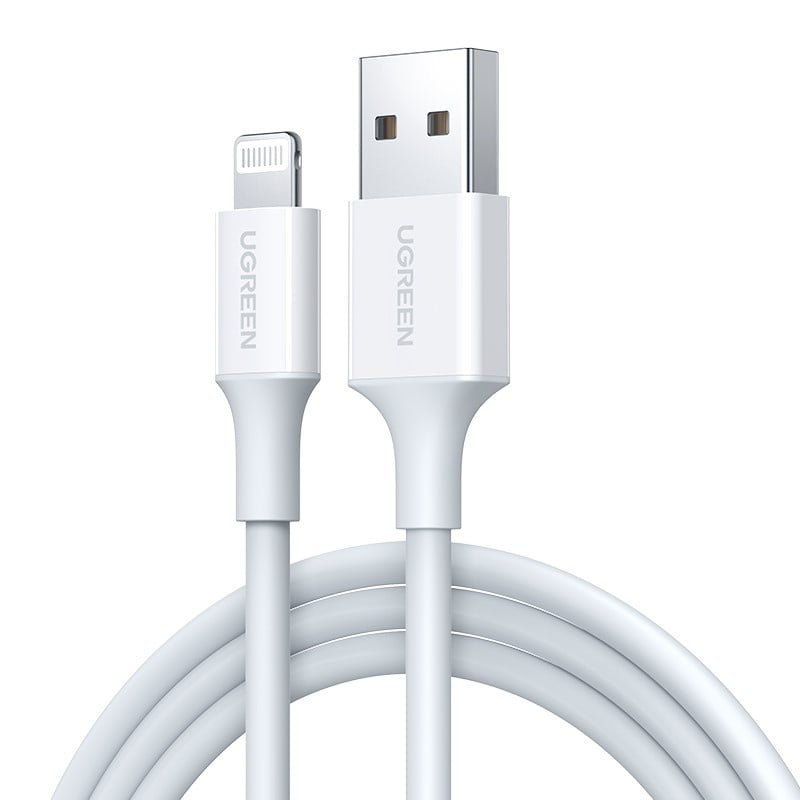Câble USB-A M vers Lightning M/1,5m/Blanc - Connectique PC - 0