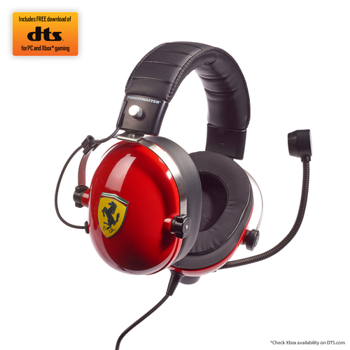 ThrustMaster T.Racing Stereo Rouge - Micro-casque - Cybertek.fr - 1